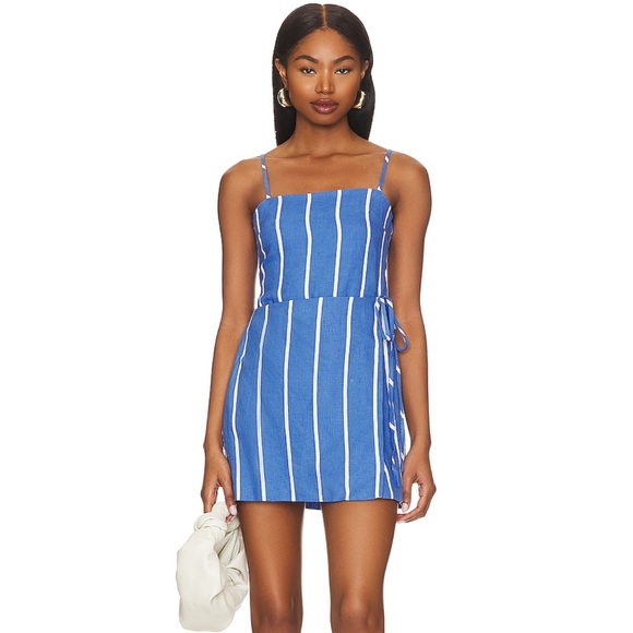 Revolve Striped Mini Dress - Picture 1 of 4